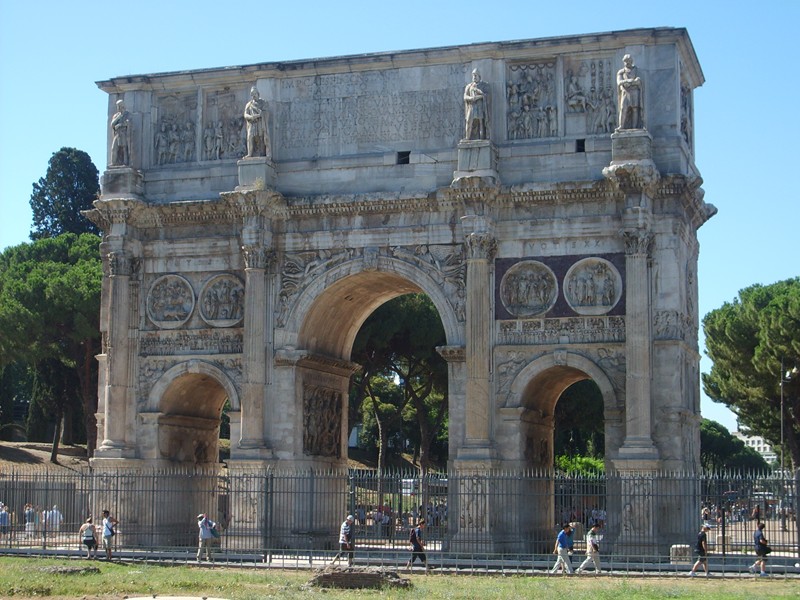 Arco di Costantino -autore- Leonardo Buluggiu.