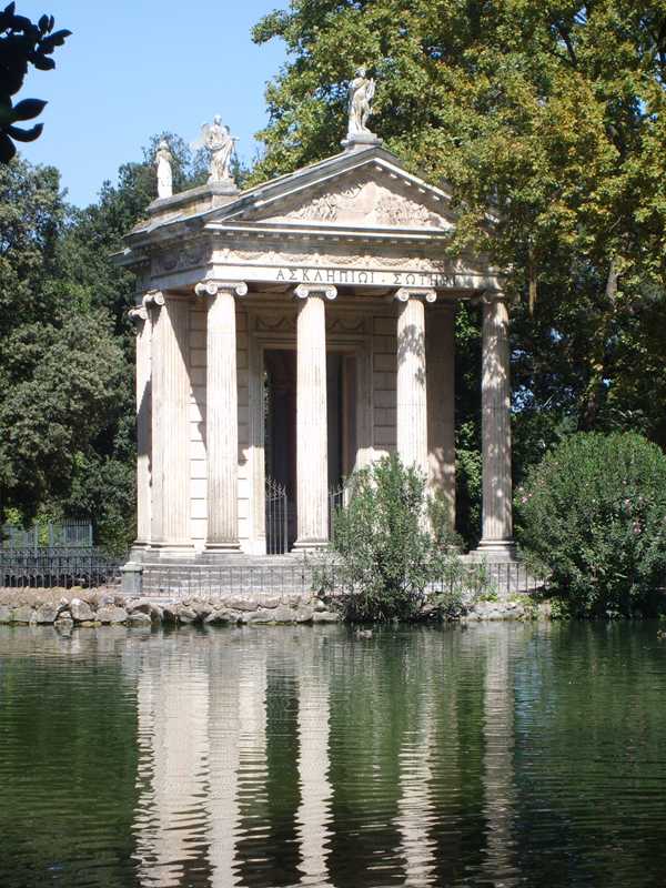 Villa Borghese - Laghetto -autore- Leonardo Buluggiu.