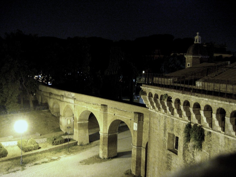 Castel Sant'Angelo -autore- Cristina Lamberti & Silvio Di Domenico (Digital modify by Leonardo Buluggiu).