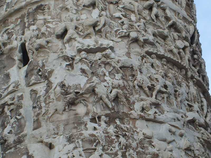 Colonna di Marco Aurelio -autore- Leonardo Buluggiu.