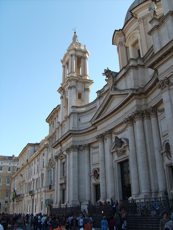Piazza Navona - Sant Agnese in Agnone -autore- Leonardo Buluggiu.