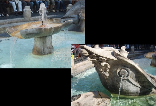 Piazza di Spagna - Fontana della Barcaccia -autore- Leonardo Buluggiu.