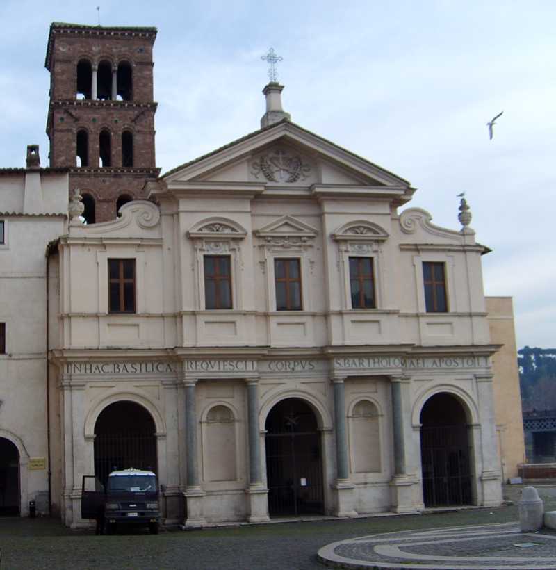Isola Tiberina - Chiesa di San Bartolomeo -autore- Leonardo Buluggiu.