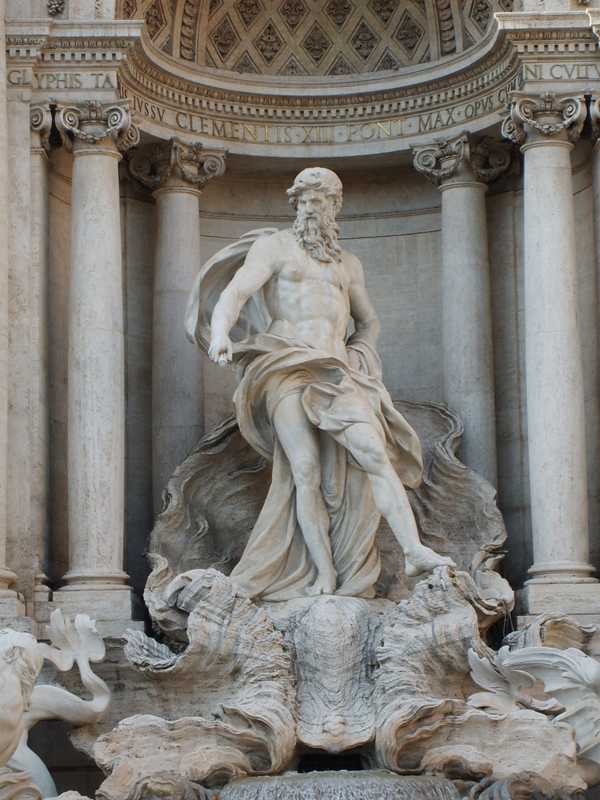 Fontana di Trevi -autore- Leonardo Buluggiu. 