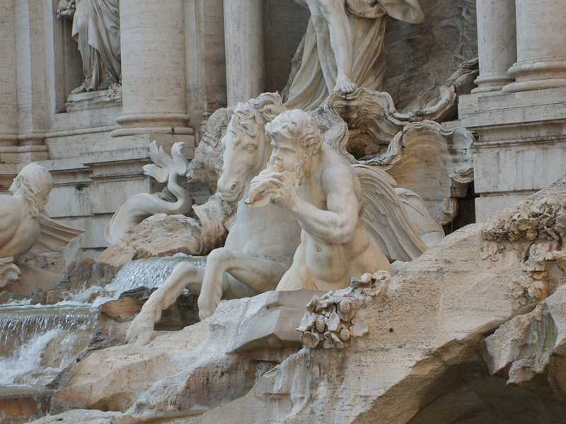 Fontana di Trevi -autore- Leonardo Buluggiu. 